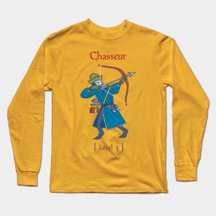 Medieval hunter level 3 Long Sleeve T-Shirt